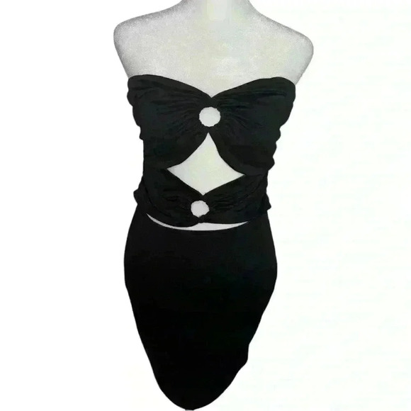 Fashion Nova Black Irresistible Mini Dress-NWT - Picture 5 of 8